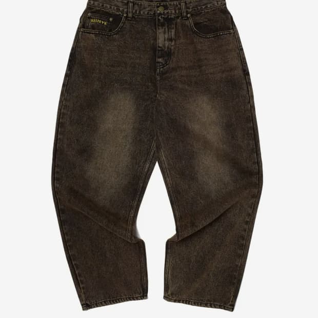 위켄더스 빈티지 배기 데님