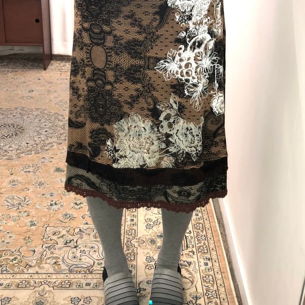 데시구알 빈티지 스커트