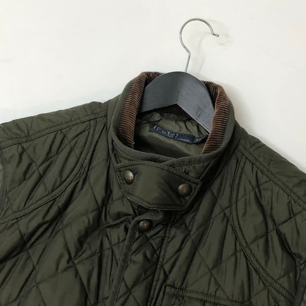 Polo 폴로 랄프로렌 올리브그린 퀄티드 베스트