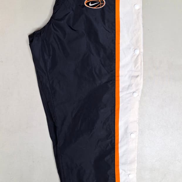 90s NIKE Basketball Side Button Pants(L)