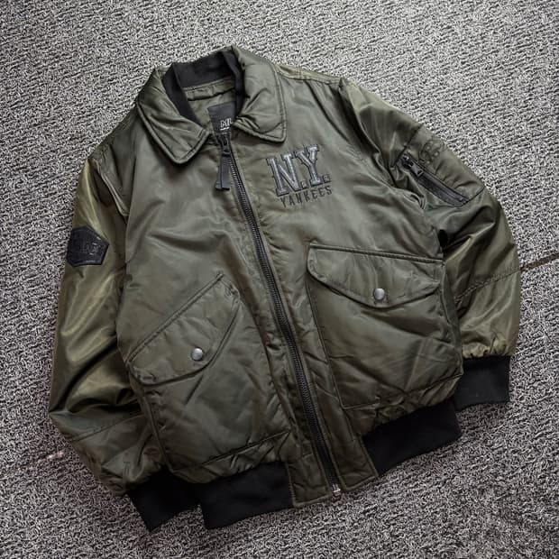 MLB 신슐레이트 뉴욕 양키즈 MA-1 항공 점퍼 2654