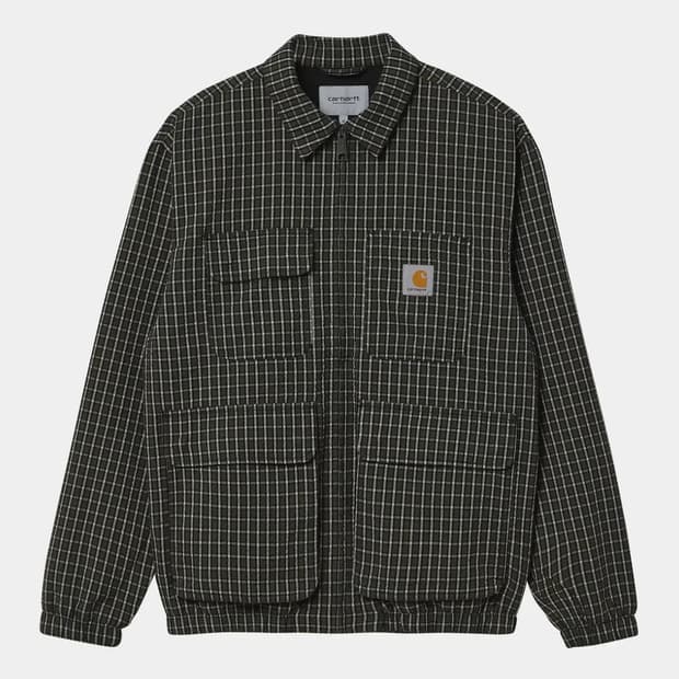 칼하트윕 드라이든 체크 자켓