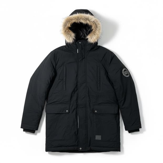 아디다스 패딩 점퍼 자켓 블랙 덕다운 올드스쿨 118AD