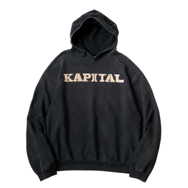 (새상품) 캐피탈 로고 후디 5사이즈