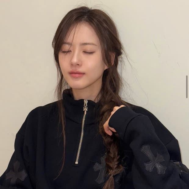 크롬하츠 크로스패치 하프집업 xs