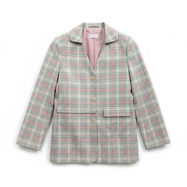 Sinoon vintage check jachet