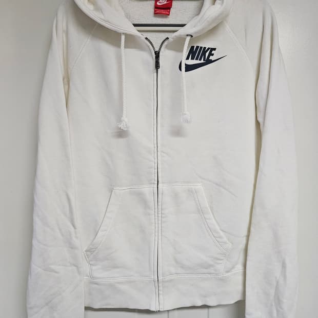 나이키 후드집업 L 흰색
