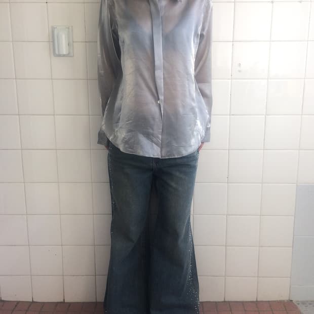 Silver mood shirt
