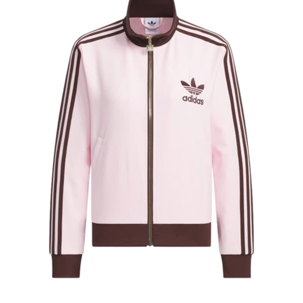 아디다스 베켄바우어 핑크 브라운 져지 s