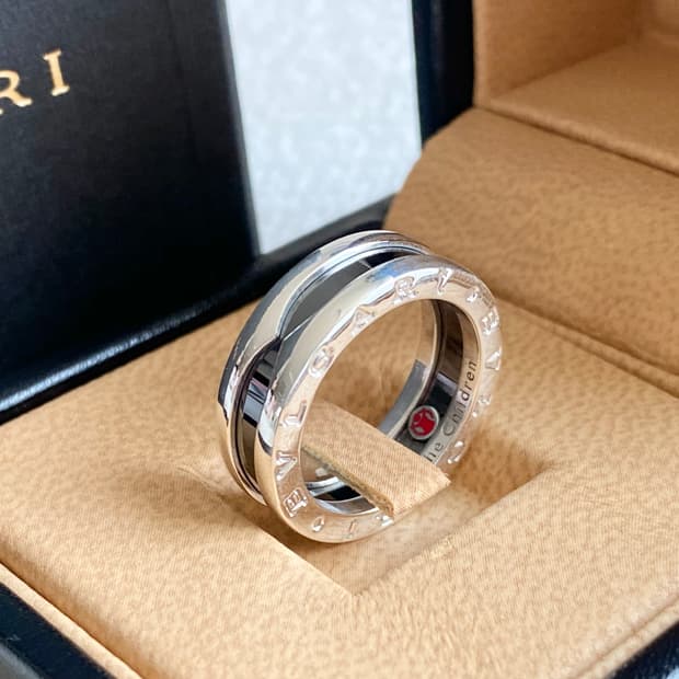 불가리 세이브더칠드런 반지 53호 스털링 실버