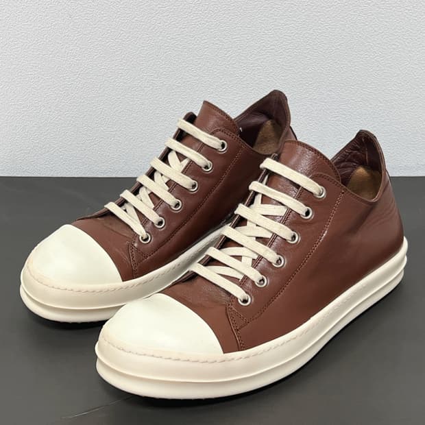 릭오웬스 16SS 컨버스 라몬즈 로우 브라운 LPO