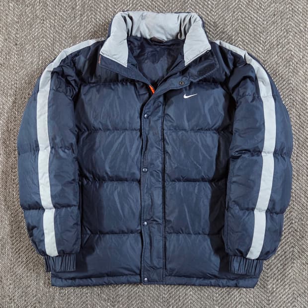 나이키 Nike 00s 뉴챔프 사이드 라인 푸퍼 패딩
