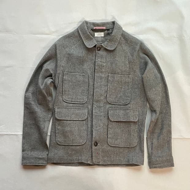 아폴리스 APOLIS 글로벌 시티즌 워크 자켓 린넨 울 초어 자켓