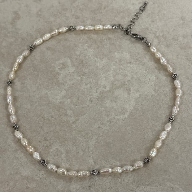 담수진주 레이어드 목걸이