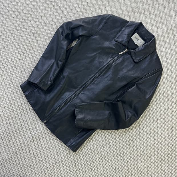 55 LESJOURS 양가죽 가죽자켓 0410D