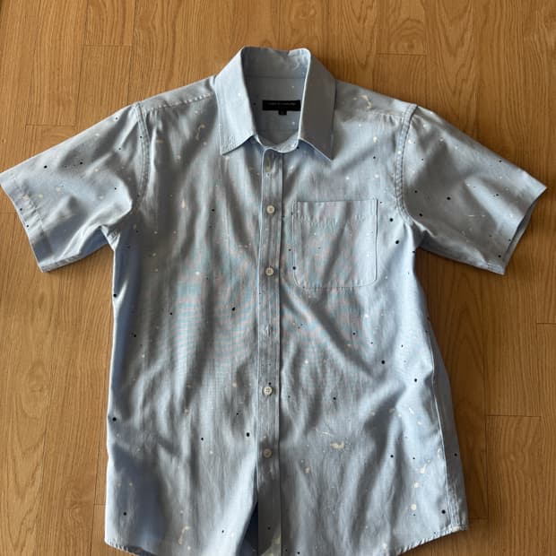 꼼데 옴므 페인팅 셔츠