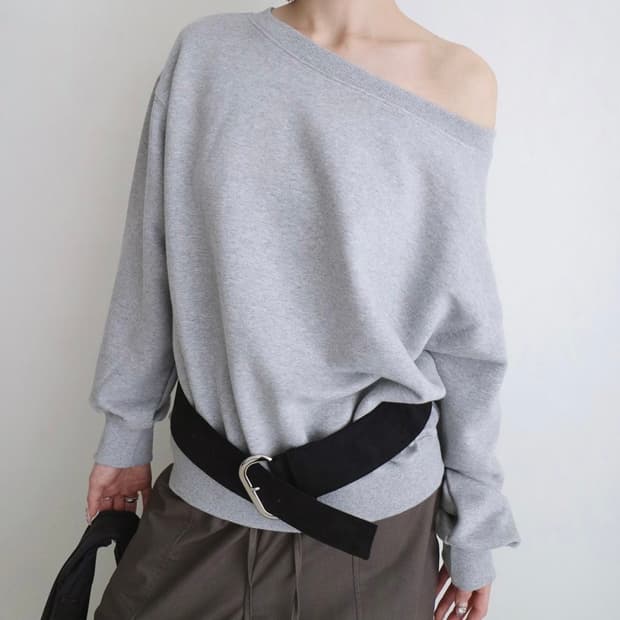 샵오르 스웨이드 벨트