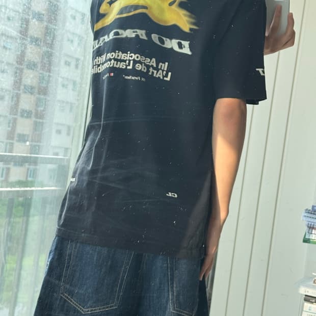 새상품급 드레이크 녹타 x 카아르데로또모빌 x 나이키 반팔 m