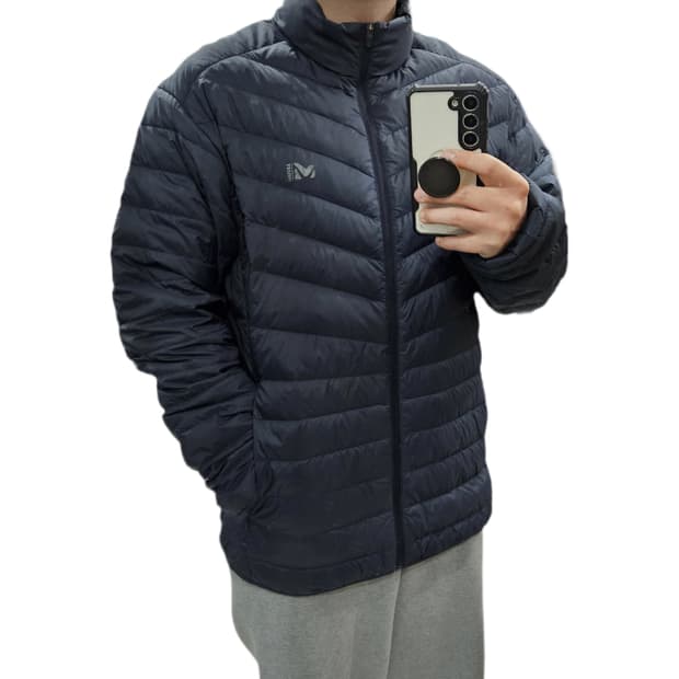 밀레 오리털 덕다운 경량패딩 105