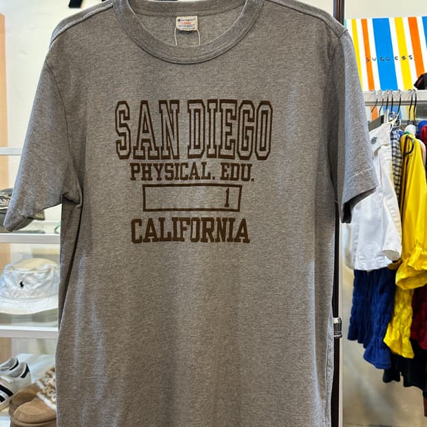 챔피온 우먼스 샌디에이고 프린팅 반팔 L