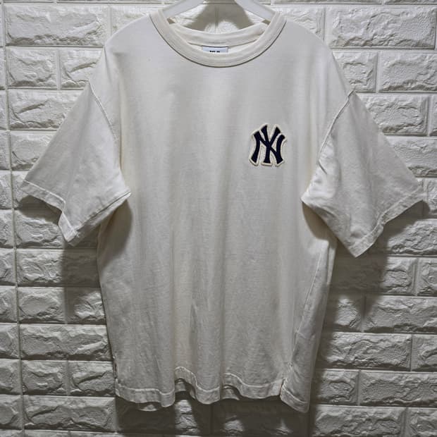 MLB 뉴욕양키즈 모노그램 빅로고 반팔티 100~105