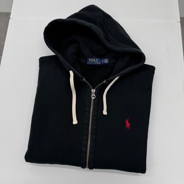 폴로 후드집업 
