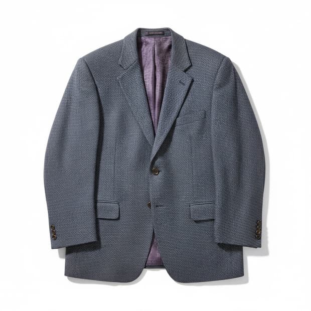 지방시 콜롬보 캐시미어 체크 자켓 100