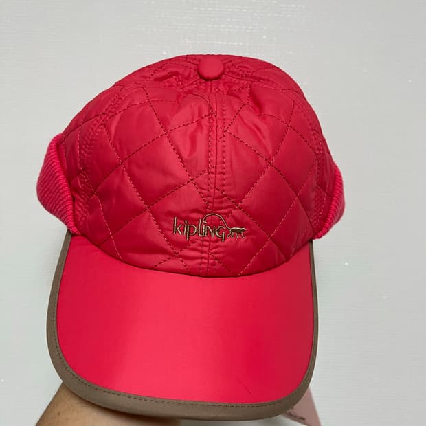 키플링 볼캡 택 새제품