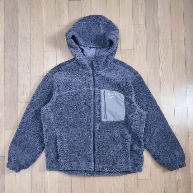 리복 플리스 후드 자켓 M _ 여성