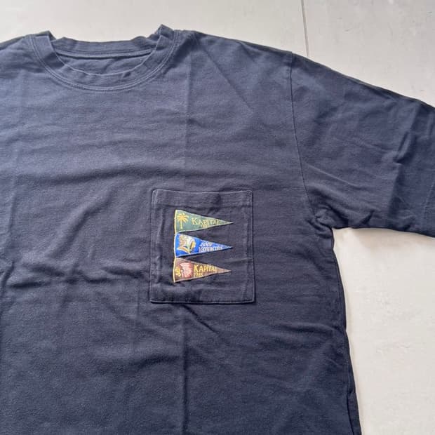 FLAG POCKET TEE 플래그 포켓 티셔츠