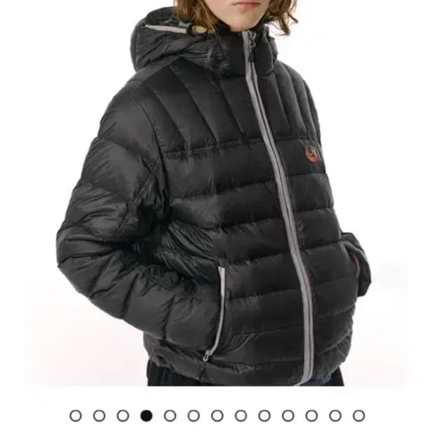 CT Lightweight Down Jacket Black 테켓 패딩