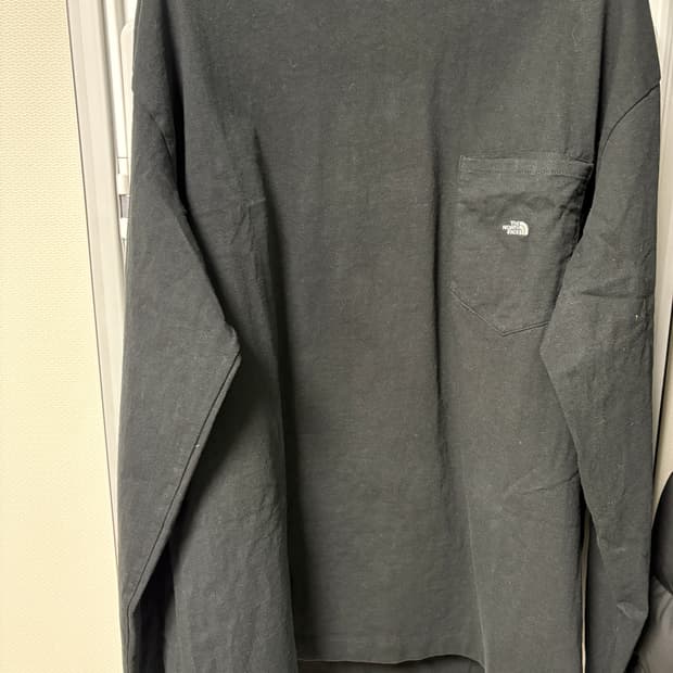 [xl]노스페이스 퍼플라벨 롱슬리브 블랙