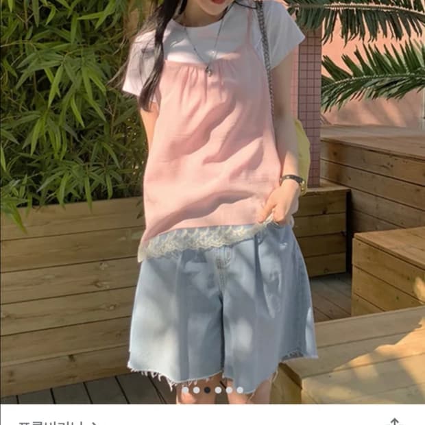 프롬비기닝 레이스 뷔스티에탑