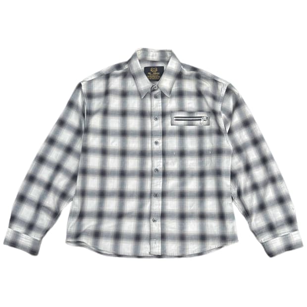 포그서비스 밀리터리 재팬 코튼 체크셔츠 2사이즈