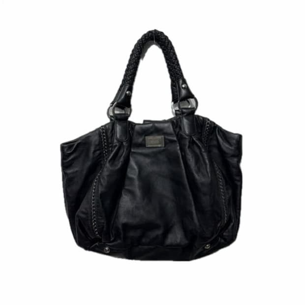 ARMANI COLLEZIONI Braided Leather ToteB