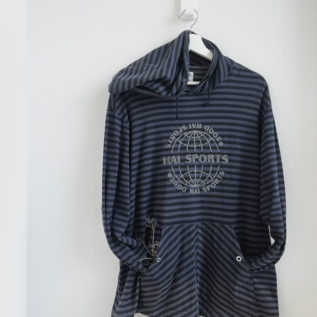 Purple Hoody by Issey Miyake