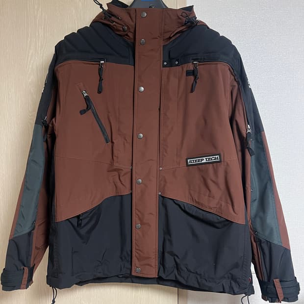 [XXL] 슈프림 x 노스페이스 스팁테크 아포지 자켓 브라운