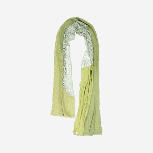 [OS] Leaf scarf lime