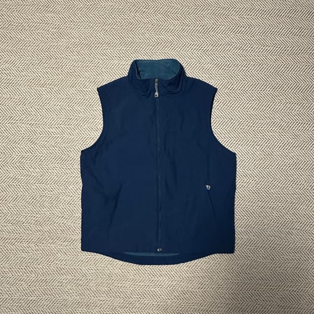 L. L. BEAN padded down vest nylon jacket