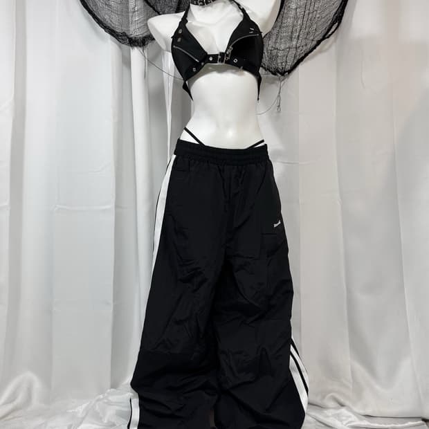 esc studio nylon pants