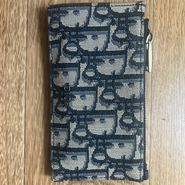 디올 지퍼 카드지갑 판매