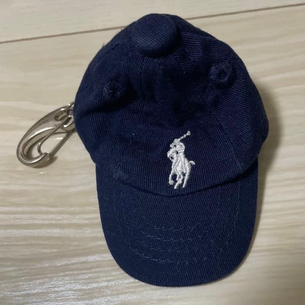 폴로 랄프로렌 볼캡 미니 키링 열쇠고리