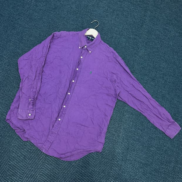 [L] 폴로 린넨 셔츠