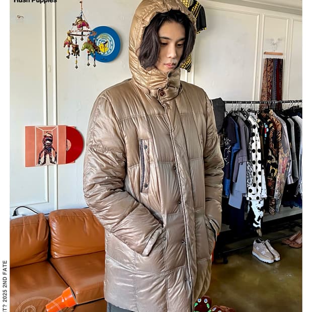 HushPuppies High Neck Down Padding Parka