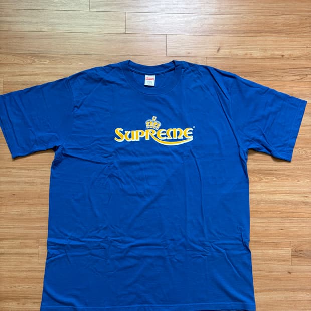 [XL] 슈프림 크라운 티셔츠 로얄