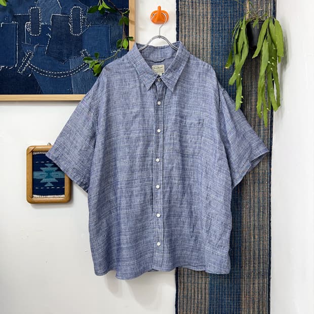 L.L.BEAN linen shirt