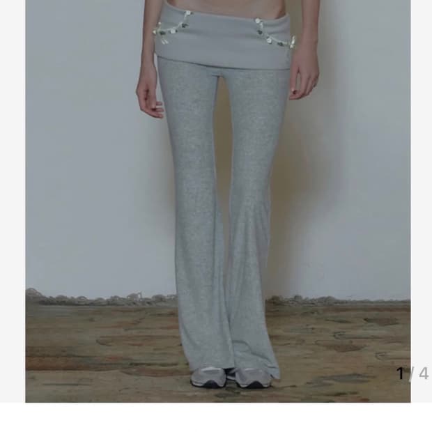 스컬프터 rosy terry Pants Gray(라지)