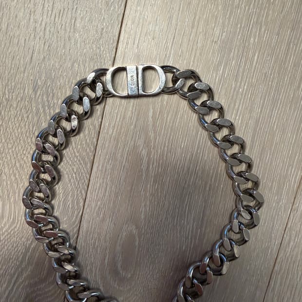 디올 체인 목걸이