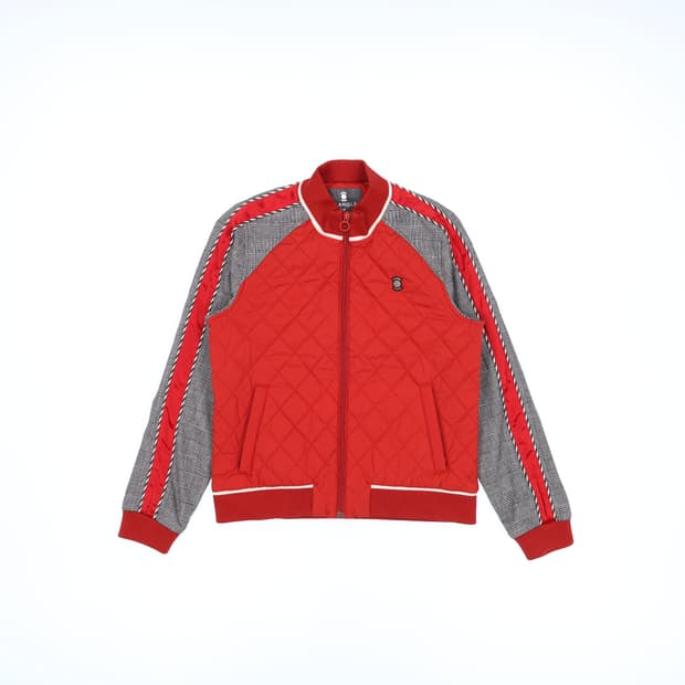 [95] 와이드앵글 여성 골프 울 방풍 퀄팅 집업 자켓 N7052