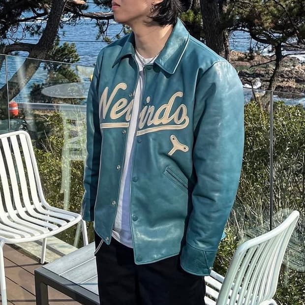 글래드핸드 위아도 윈드업 가죽자켓 M